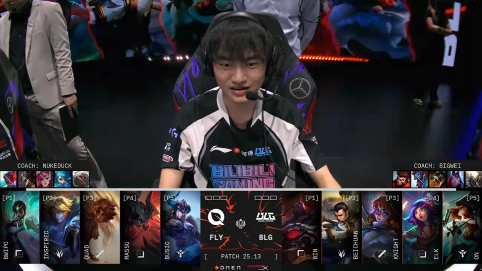 FLY2-2BLG：野辅表演进攻水银泻地，FLY全程压制进决胜局(pubg胜利之舞22)